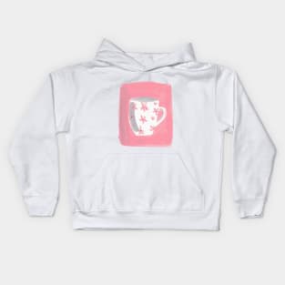 Little Pink Mug Kids Hoodie